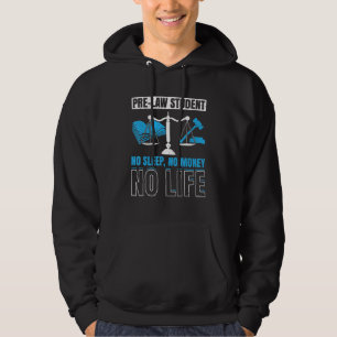 Law Student Law School Student Lawyer In Progress Hoodie