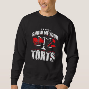 Law Student Law School Student Lawyer In Progress Sweatshirt