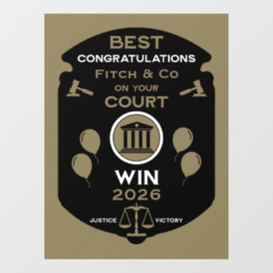 Law Victory Celebration Gift