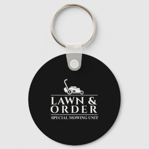 Lawn & Order Special Mowing Unit - Gardening L Key Ring