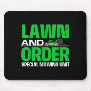 Lawn And Order Special Mowing Unit - Lawn Mower Ga Mouse Pad
