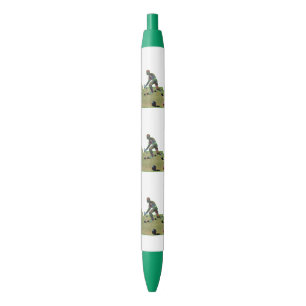 Lawn Bowler Bowling,  Pen