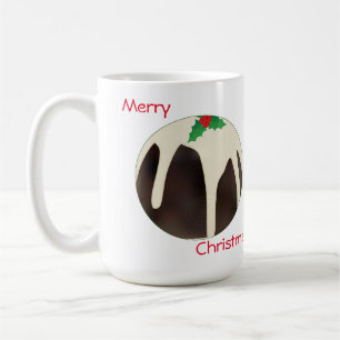 Lawn Bowls Christmas Pudding, Coffee Mug