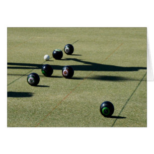 Lawn Bowls Close Call,