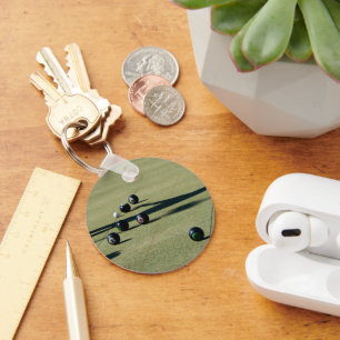 Lawn Bowls Close Call, Key Ring