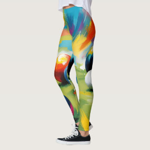 Lawn Bowls Colour Splash,  Leggings