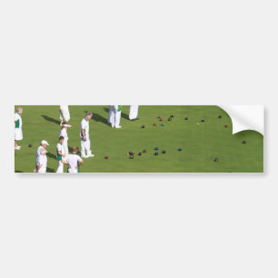 Lawn Bowls England Bumper Sticker