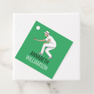 Lawn Bowls Favour Tags