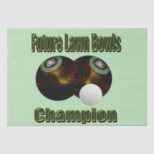 Lawn Bowls Future Champion, Tissue Paper
