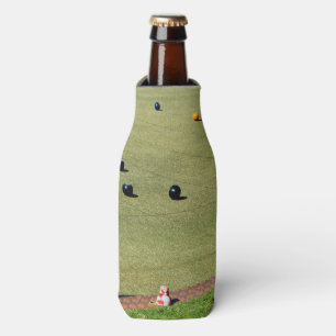 Lawn Bowls Game Action, Can Cooler