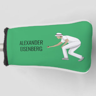 Lawn Bowls Golf Head Cover