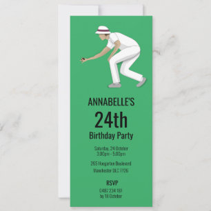 Lawn Bowls Invitation
