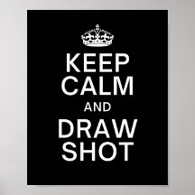 Lawn Bowls - Keep Calm & Draw Shot