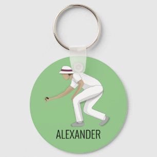 Lawn Bowls Key Ring