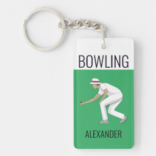 Lawn Bowls Key Ring