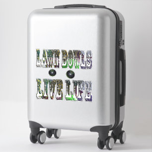 Lawn Bowls Life Life Logo,