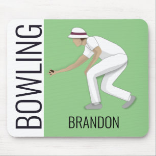 Lawn Bowls Mouse Pad