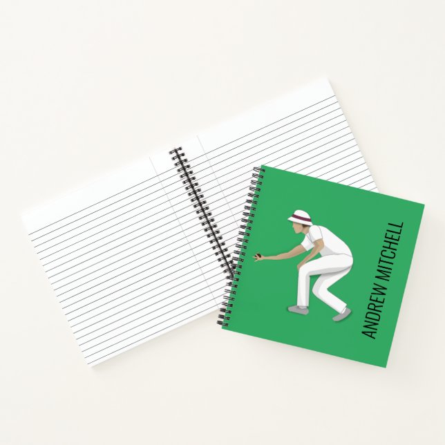 Lawn Bowls Notebook (Inside)