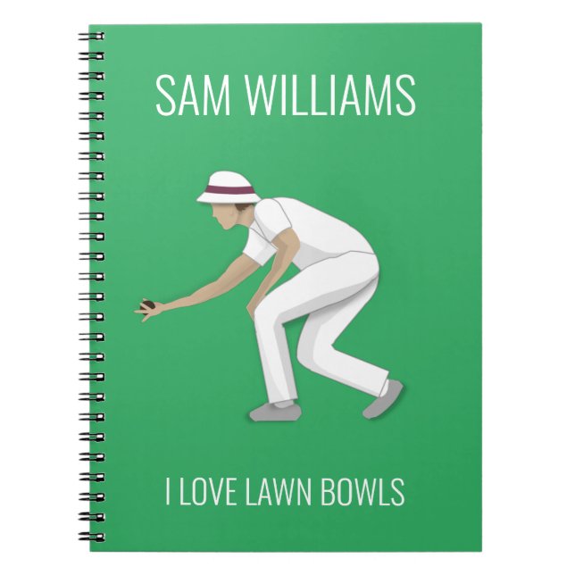 Lawn Bowls Notebook (Front)