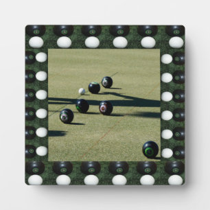 Lawn Bowls, Oh That Was So Close,   Plaque