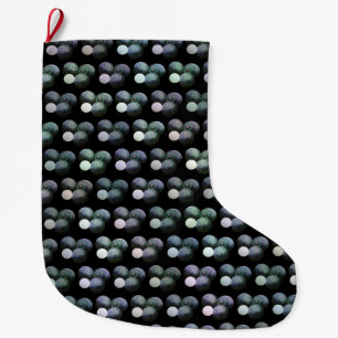 Lawn Bowls Pattern, Large Christmas Stocking