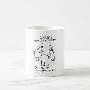 Lawn Bowls People Coffee Mug