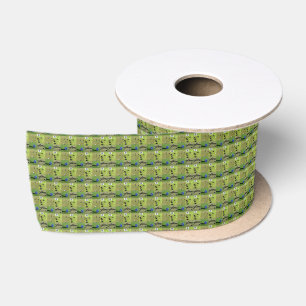 Lawn Bowls Photo Collage, Satin Ribbon