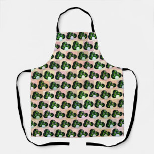 Lawn Bowls Popart, Full Print Apron