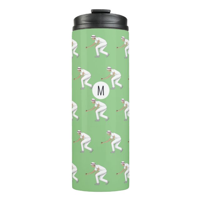 Lawn Bowls Thermal Tumbler (Front)