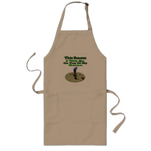 Lawn Bowls This Season I Will Be On Top Of My Game Long Apron