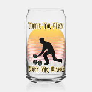 Lawn Bowls: Time To Play With My Bowls, Can Glass