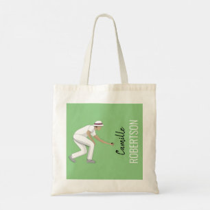 Lawn Bowls Tote Bag