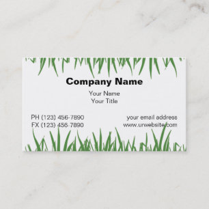 Lawn Business Cards