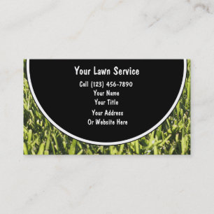 Lawn Business Cards