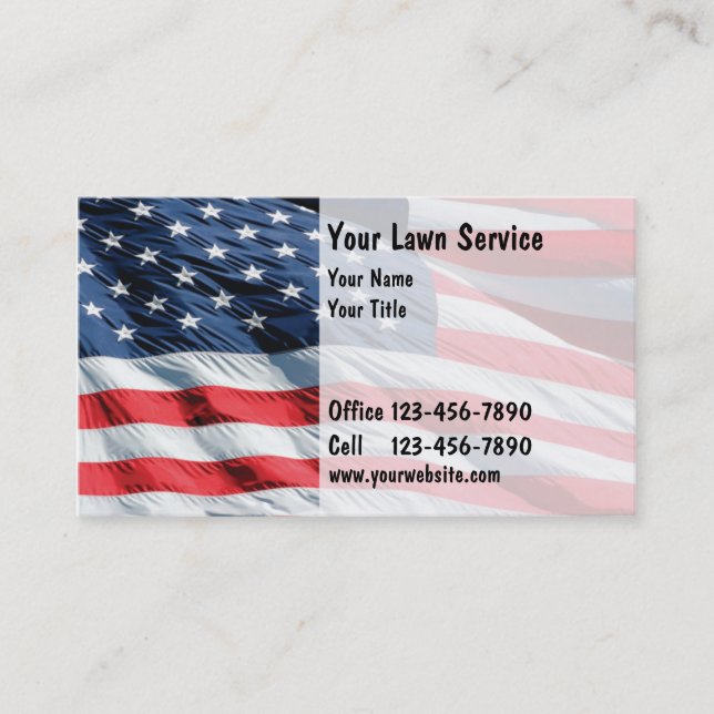 Lawn Business Cards (Front)