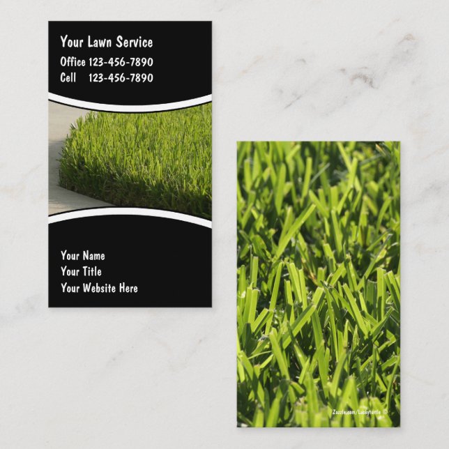 Lawn Business Cards (Front/Back)