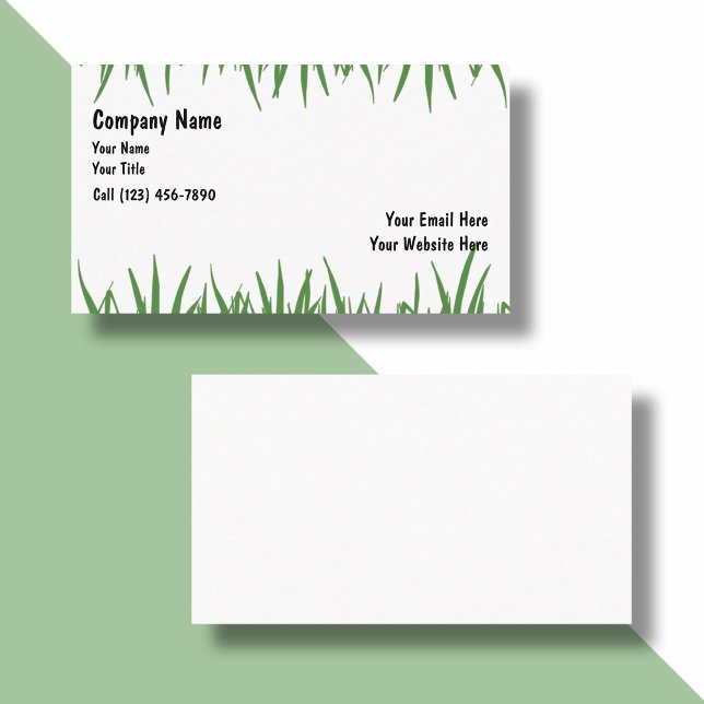 Lawn Business Cards (Creator Uploaded)