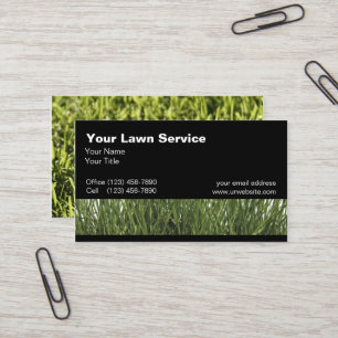 Lawn Business Cards