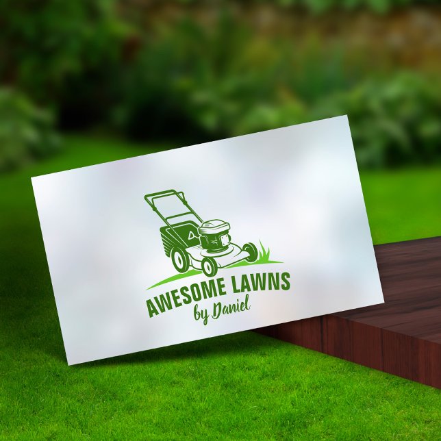 Lawn care and Gardening  Business Card (Creator Uploaded)