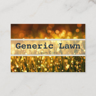 Lawn Care business cards