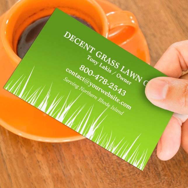 Lawn Care Business Cards (Creator Uploaded)