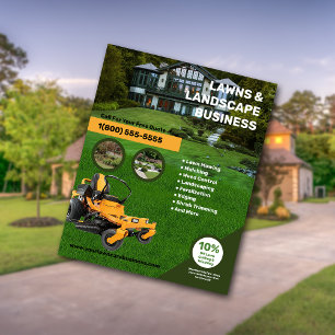 Lawn Care Business Flyer