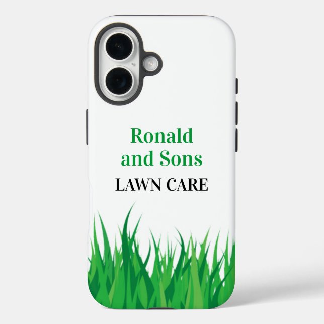 Lawn Care Case-Mate iPhone Case (Back)