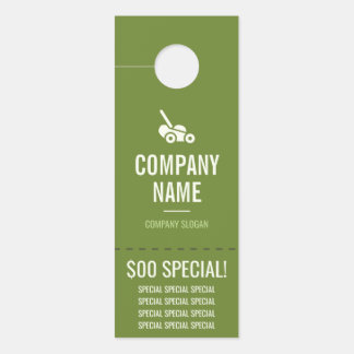 Lawn Care Door Hanger