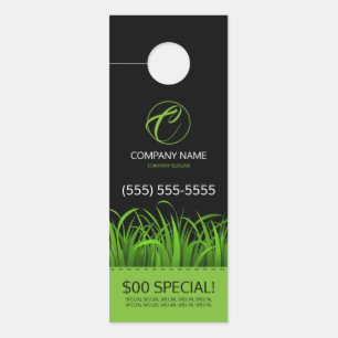 Lawn Care Door Hanger