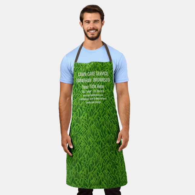 Lawn Care Ecology Grass Maintenance Apron (Worn)