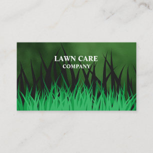 Lawn Care Landscape modern professional yard Busin Business Card