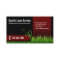 Lawn Care Landscaping Mowing Black & Red