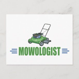 Lawn Care Mowing Grass Lawns Landscaping Yards Postcard