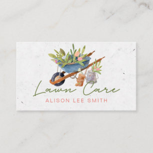 Lawn care or Landscaping Business Card